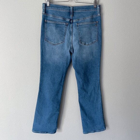 Madewell Cali Demi Boot Jeans in Dorrance Wash: Tencel Denim Edition Size 29 - Picture 2 of 13